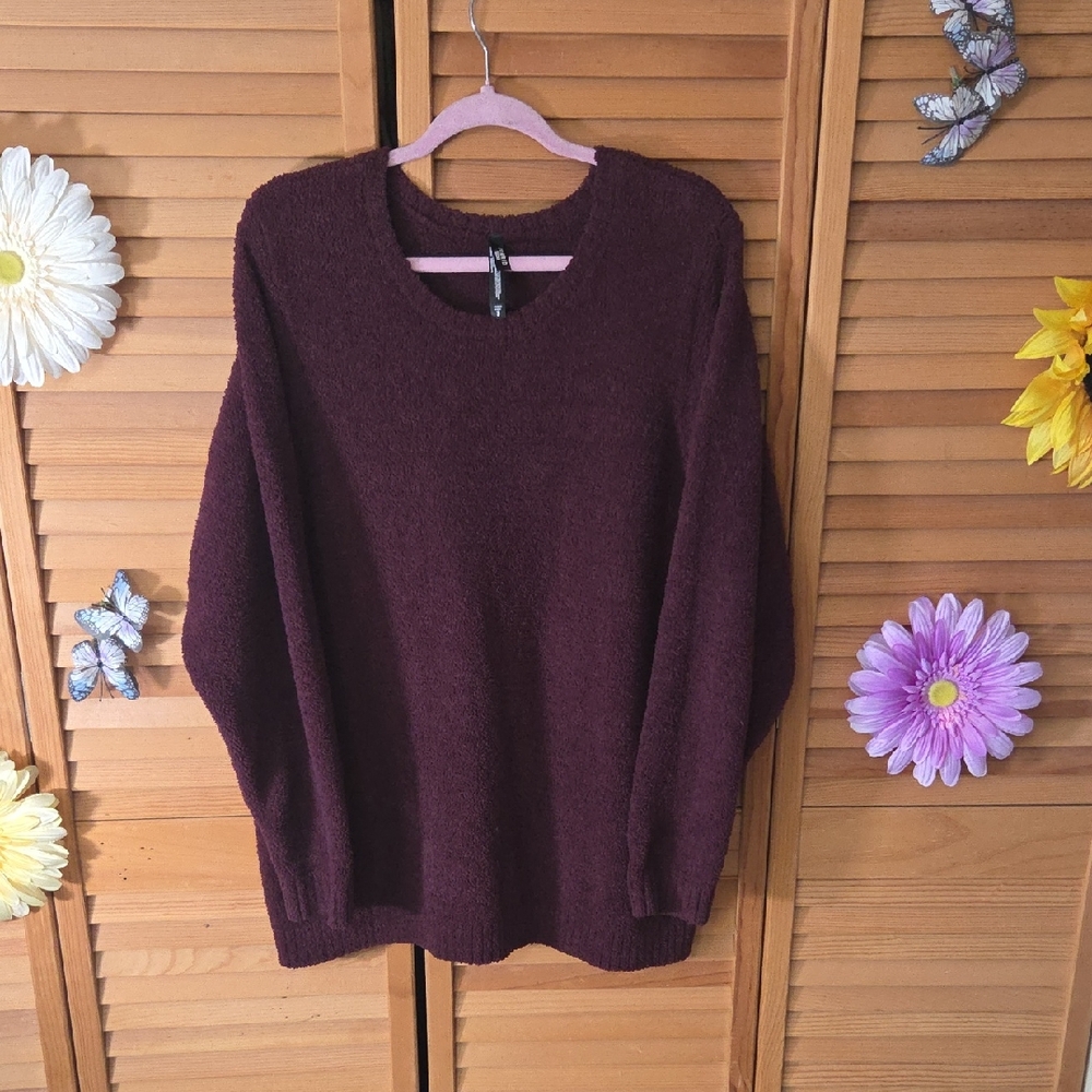 Torrid Super Soft Burgandy Sweater